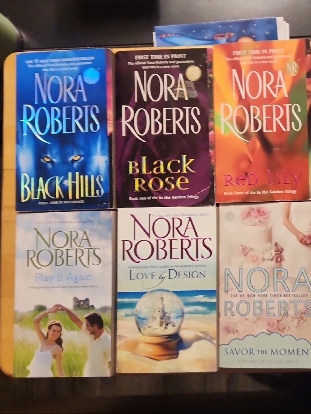 Nora Roberts Paperback Book Lot - Multi-Color Covers